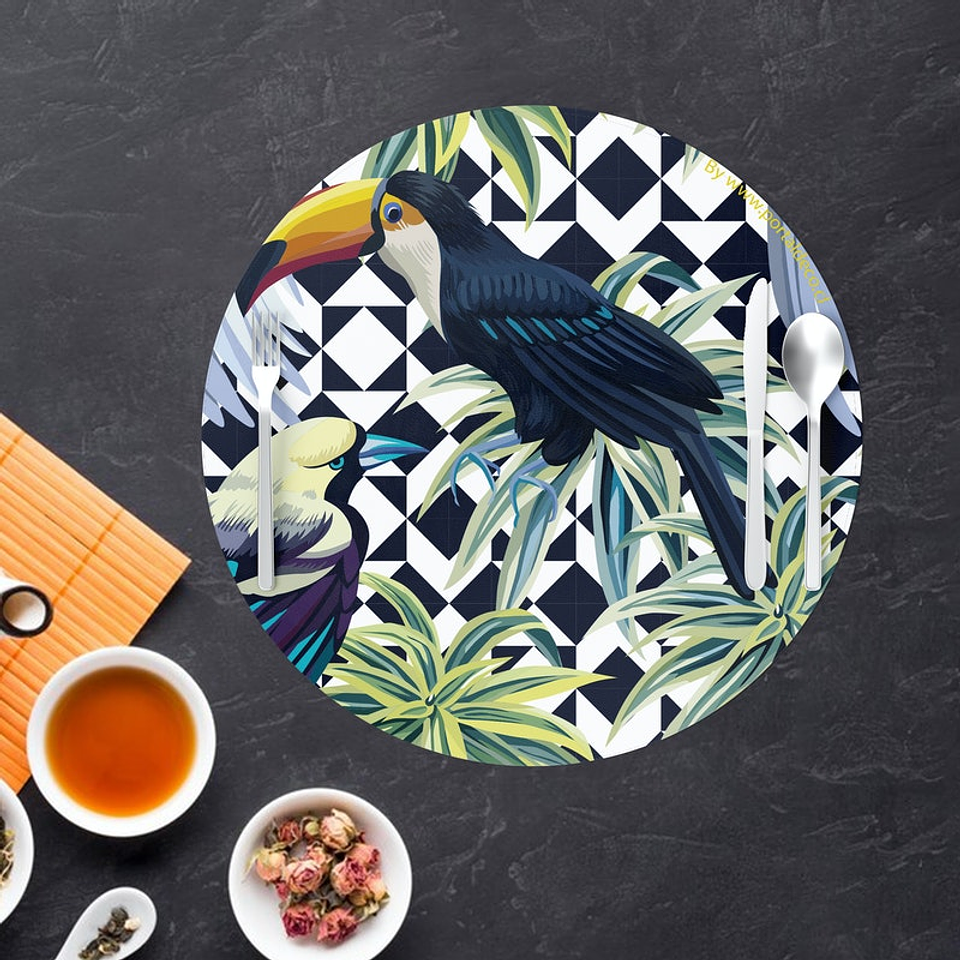 Set Individuales / Tropical Birds 1