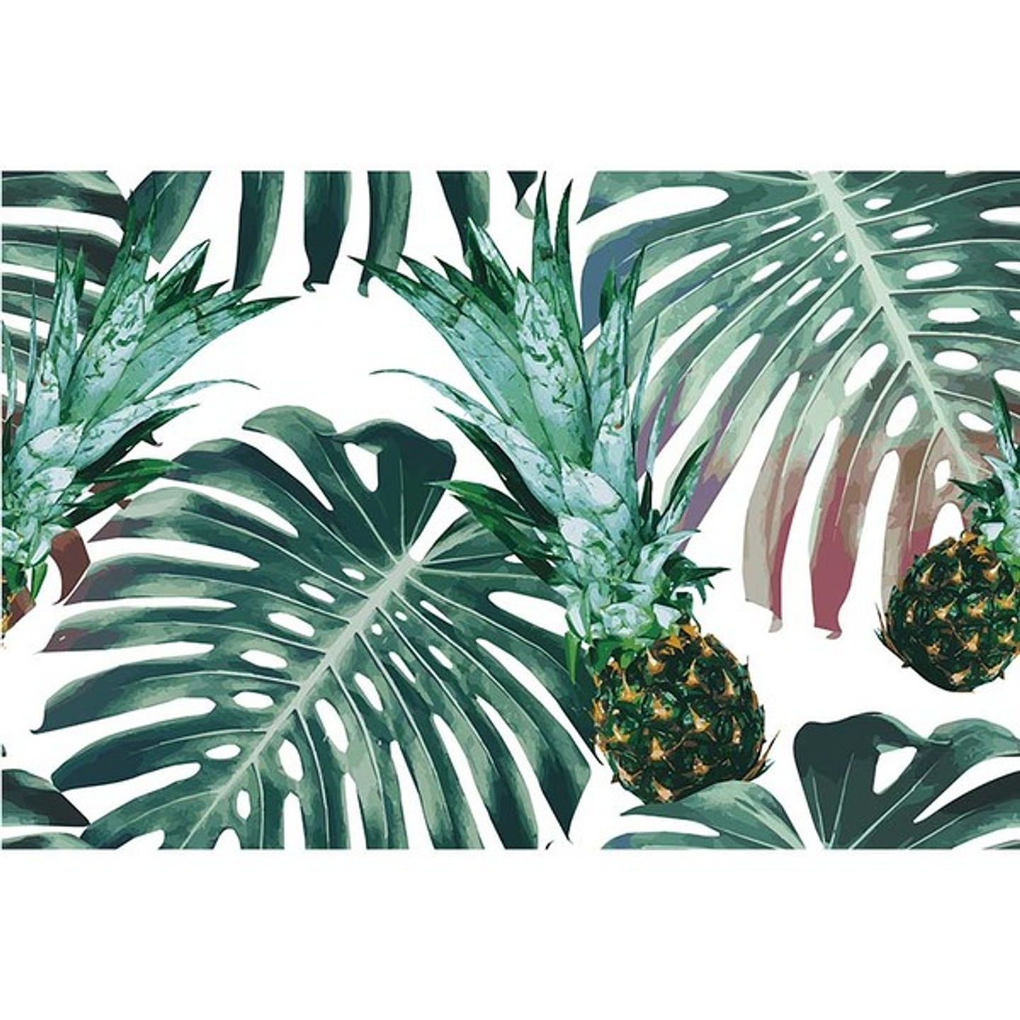 Set Individuales / Piña Tropical 1