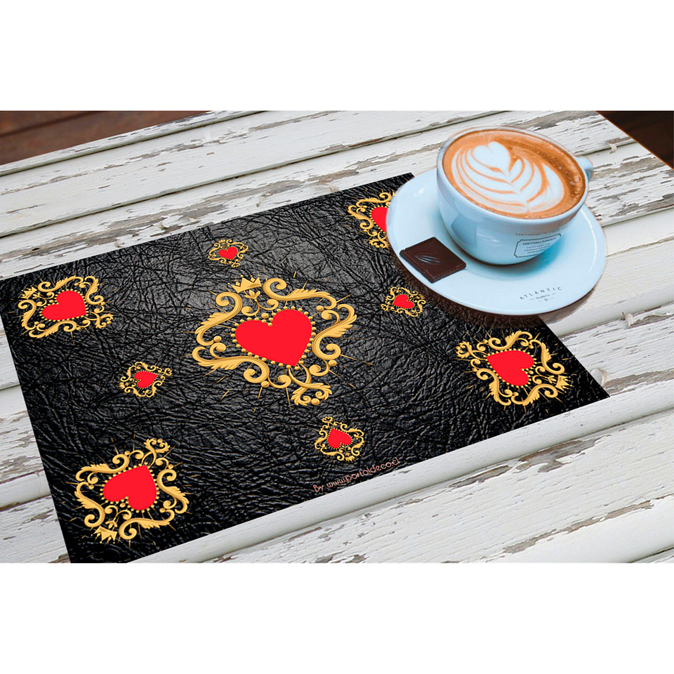 Set Individuales / Queen Heart 1