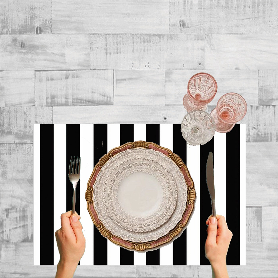 Set Individuales / Stripes 1