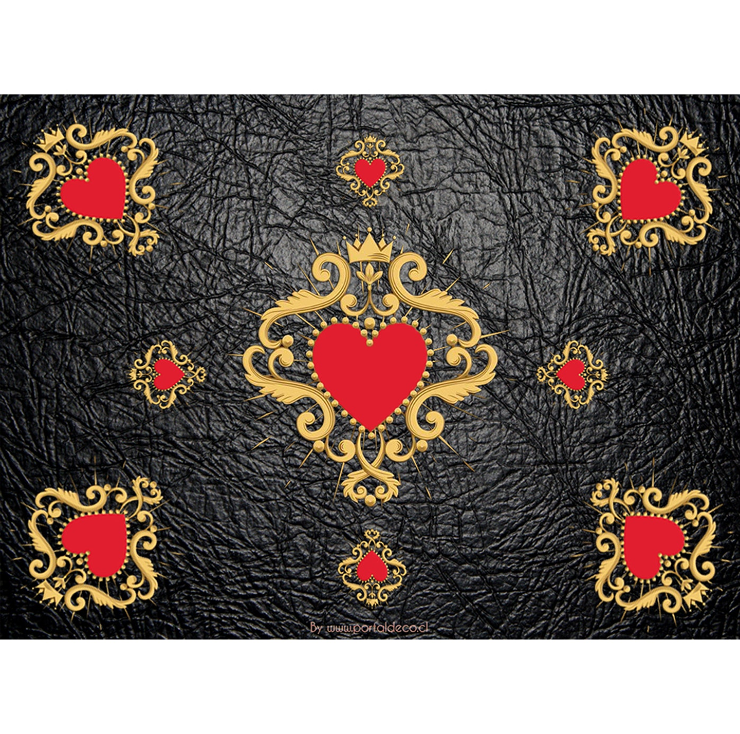 Set Individuales / Queen Heart 2