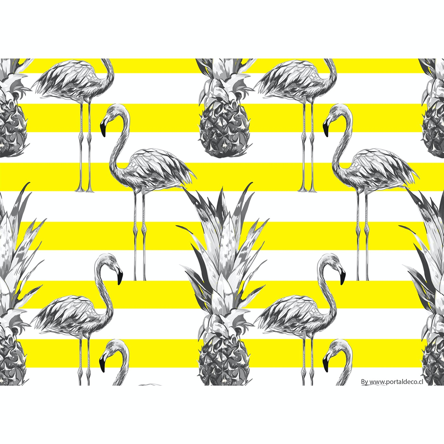 Set Individuales / Tropical Fluor 2