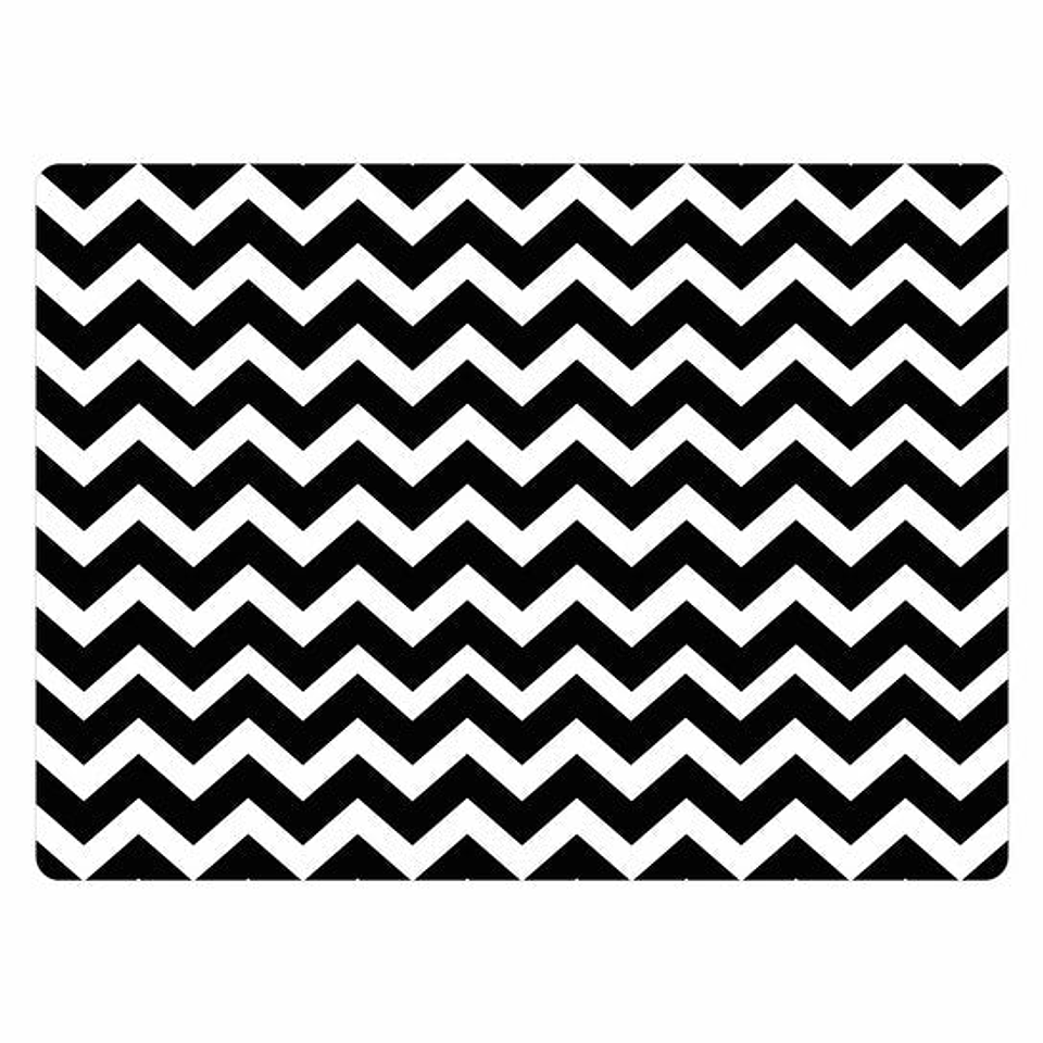 Set Individuales / ZigZag B&W 1