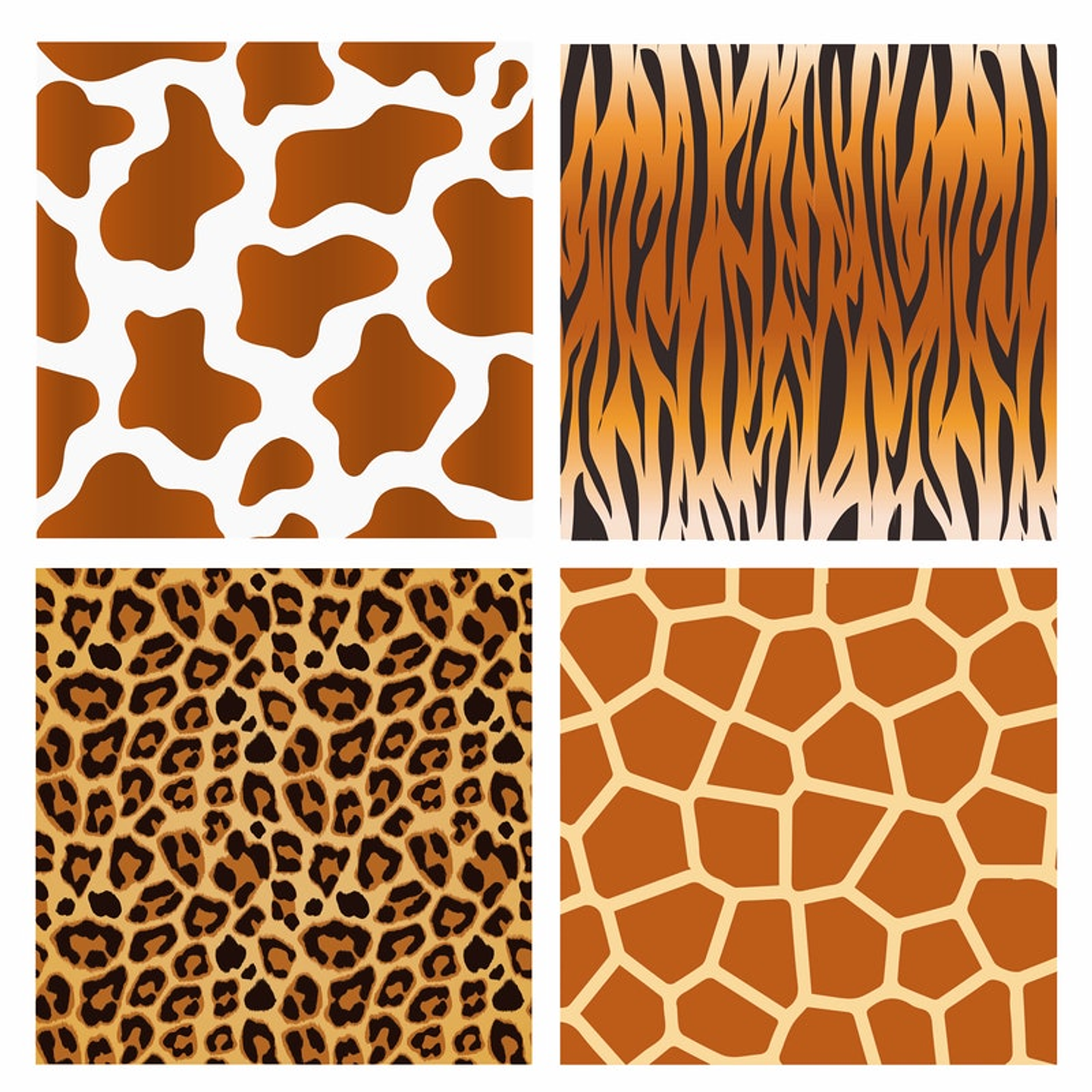 Set Baldosas Adhesivas / Animal Print 1