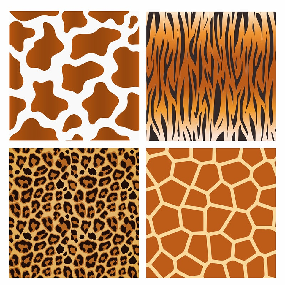 Set Baldosas Adhesivas / Animal Print 1