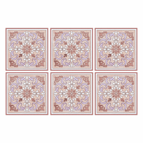 Set Baldosas Adhesivas / Azulejo Mérida