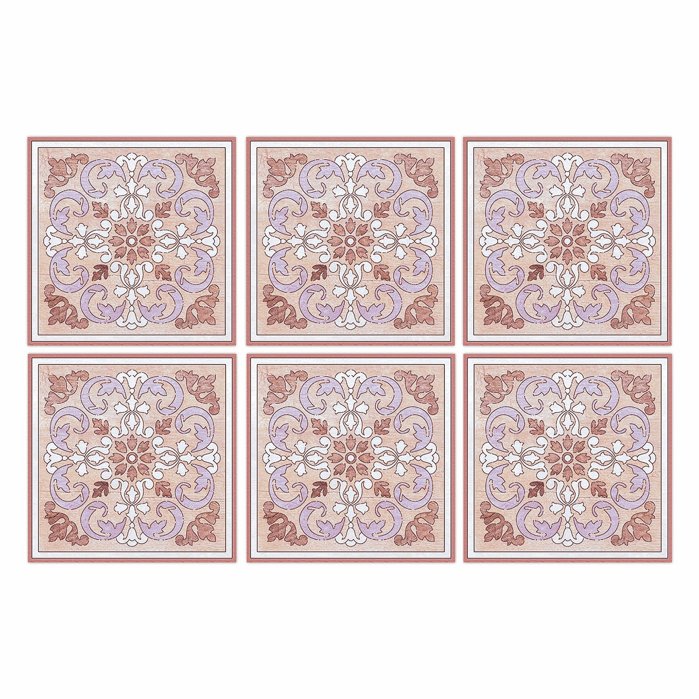 Set Baldosas Adhesivas / Azulejo Mérida 2