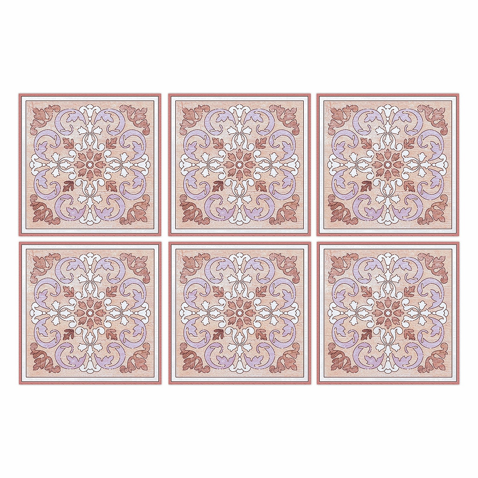 Set Baldosas Adhesivas / Azulejo Mérida 2