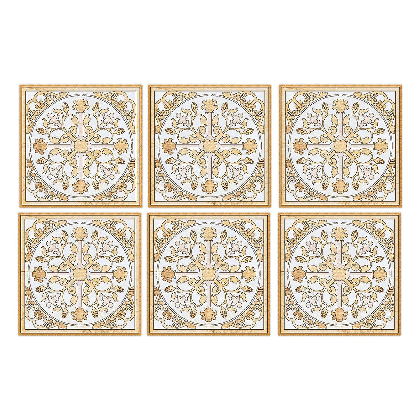 Set Baldosas Adhesivas / Azulejo Valencia 2