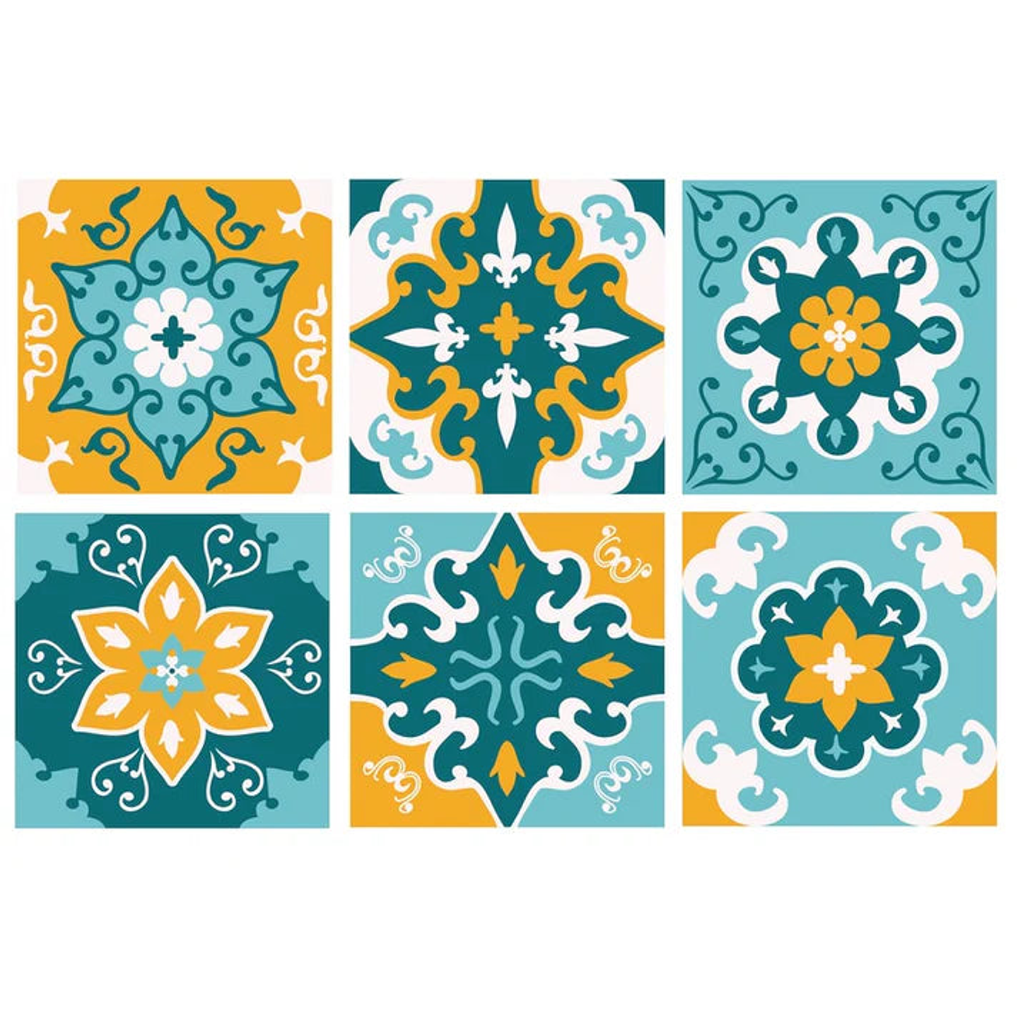 Set Baldosas Adhesivas / Summer Tiles 2
