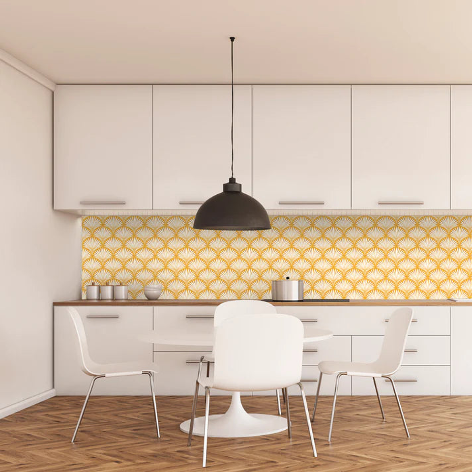 Set Baldosas Adhesivas / Oriental Yellow 1