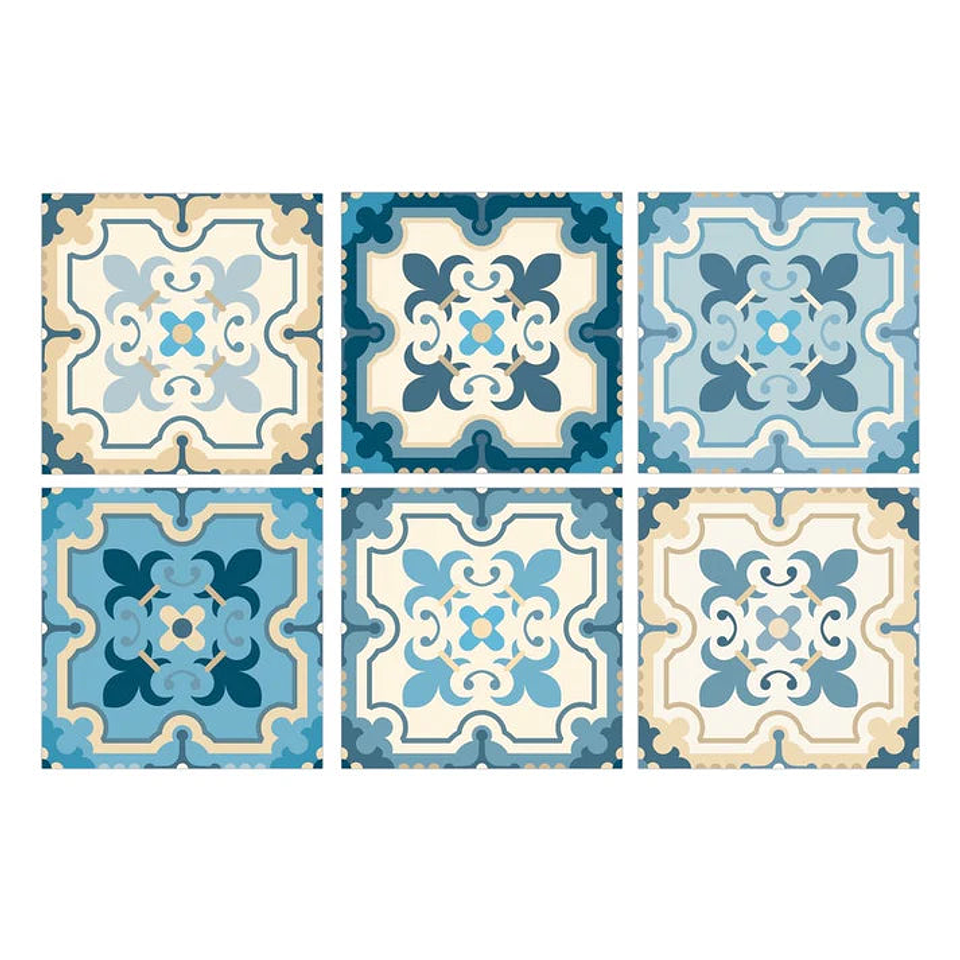 Set Baldosas Adhesivas / Sevilla 1