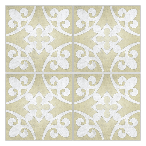 Set Baldosas Adhesivas / Royalty Vainilla