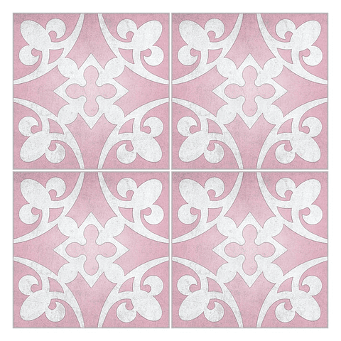 Set Baldosas Adhesivas / Royalty Pink