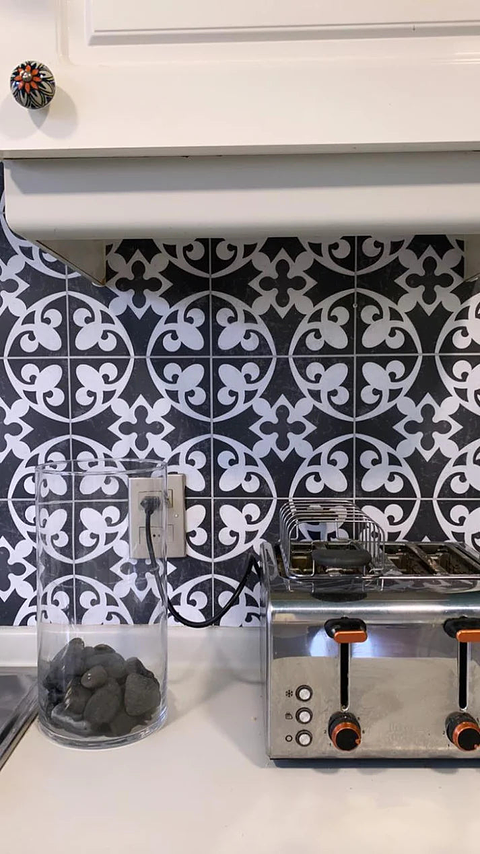 Set Baldosas Adhesivas / Royalty Grey