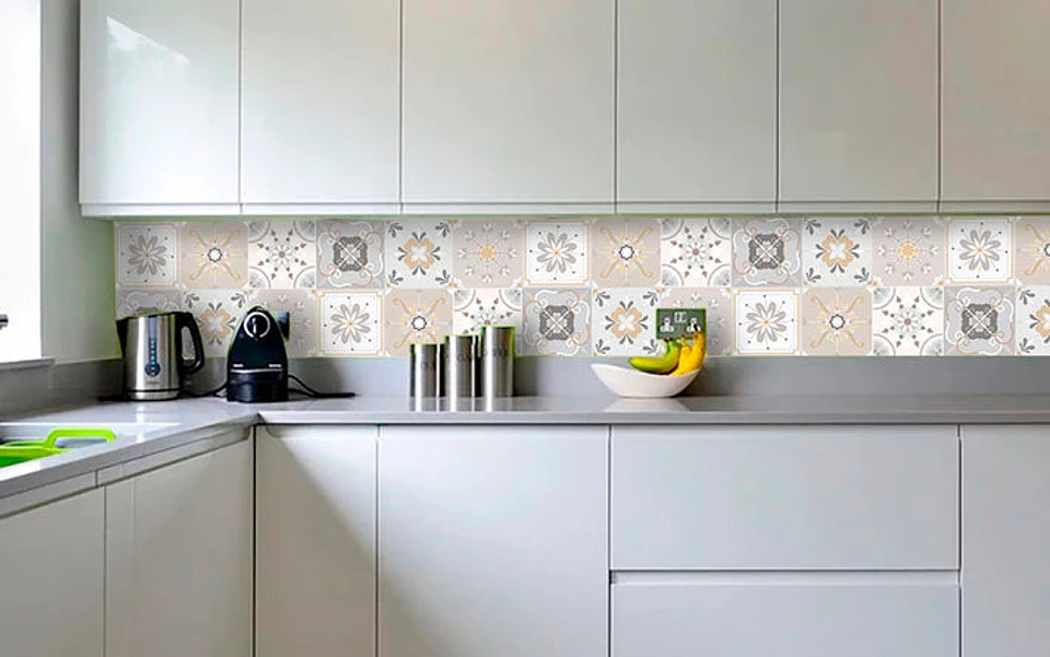 Set Baldosas Adhesivas / Romantic Tiles 1