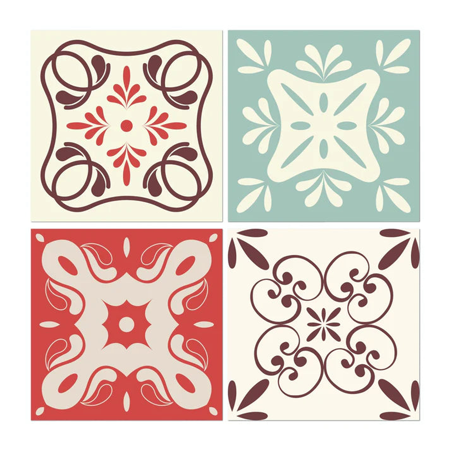 Set Baldosas Adhesivas / Marruecos I 1