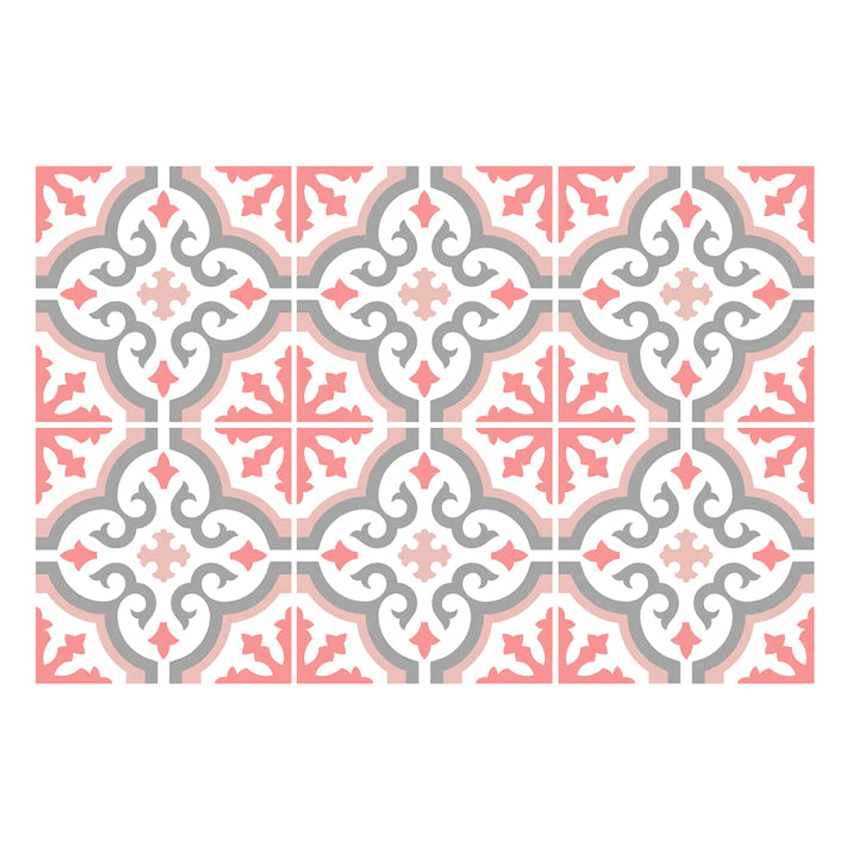 Set Baldosas Adhesivas / Galicia Pink 2