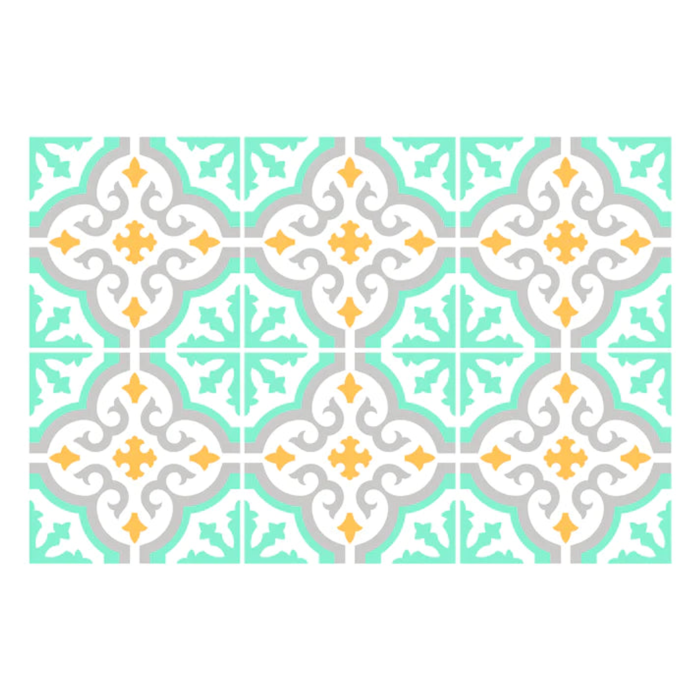 Set Baldosas Adhesivas / Galicia Mint 2