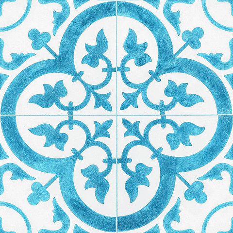 Set Baldosas Adhesivas / Catania Blue