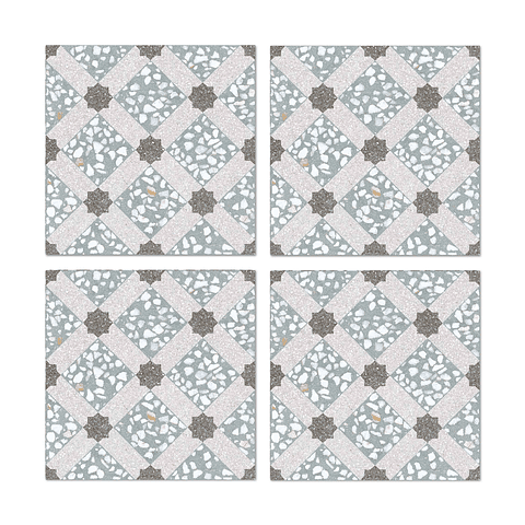 Set Baldosas Adhesivas / Mancini