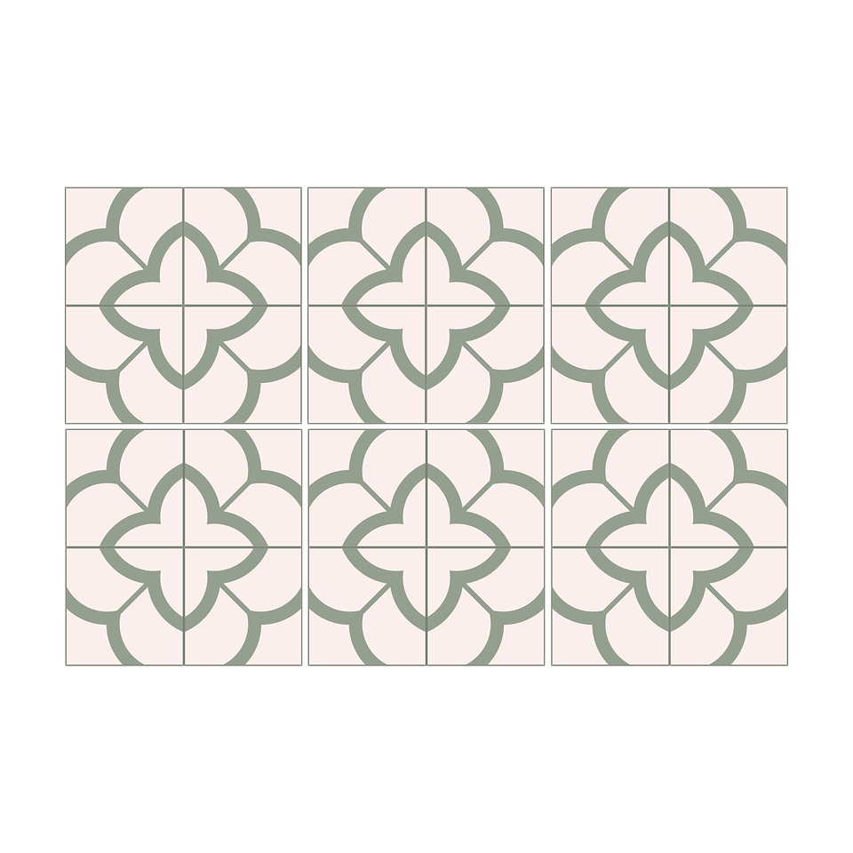 Set Baldosas Adhesivas / Chester 2