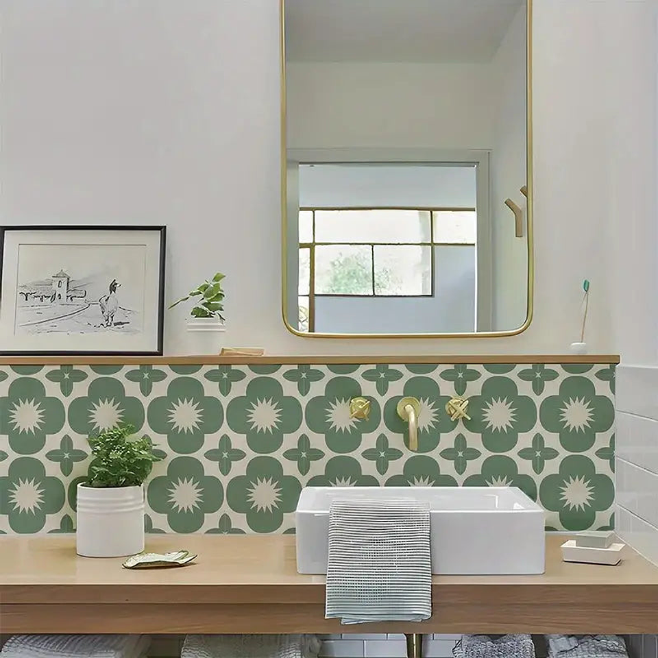 Set Baldosas Adhesivas / Sun Flower 3