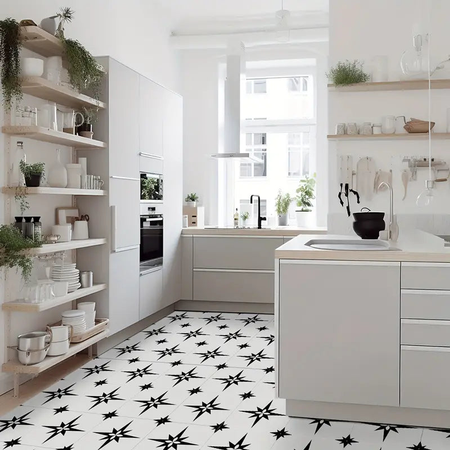 Set Baldosas Adhesivas / Preston 3