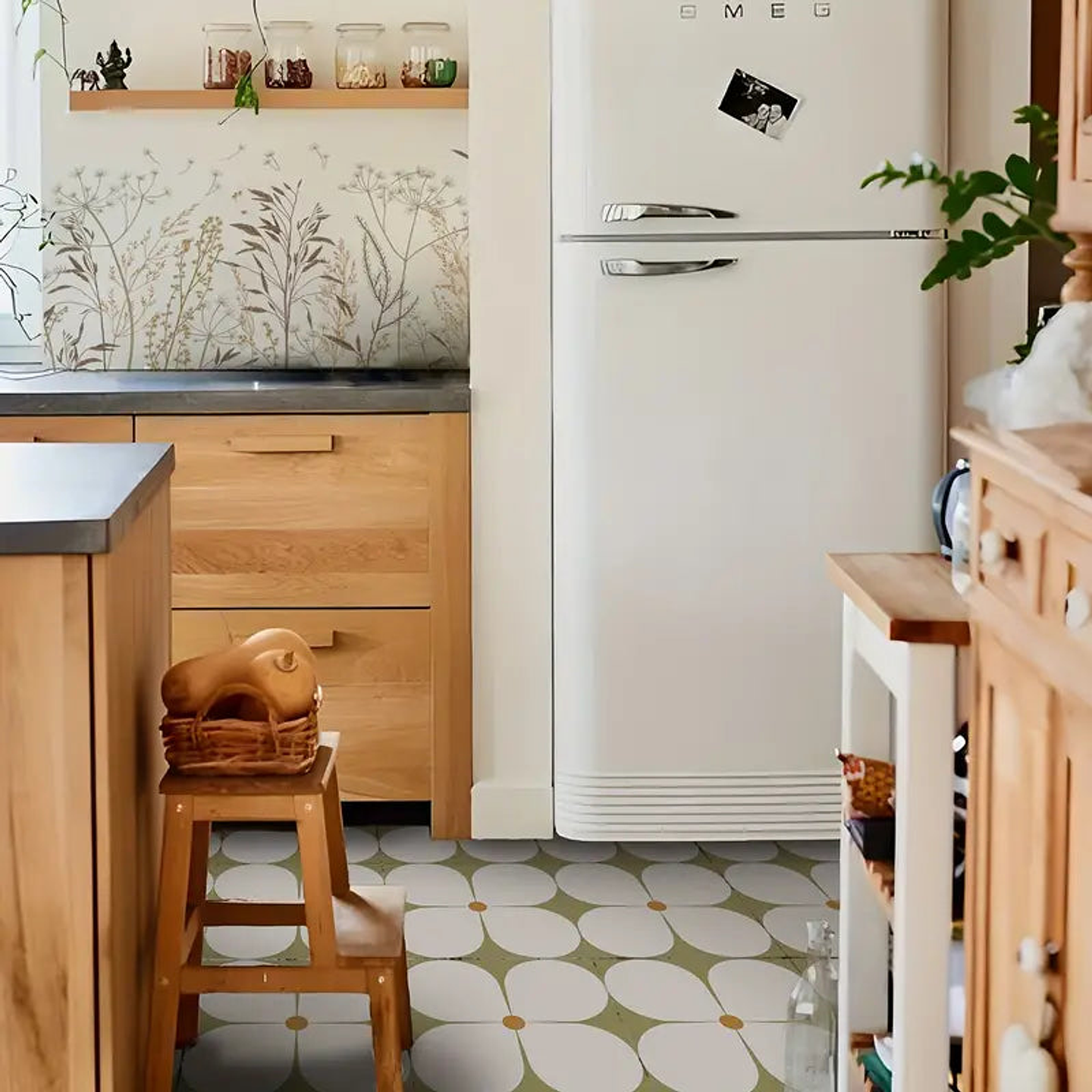 Set Baldosas Adhesivas / Flower 1