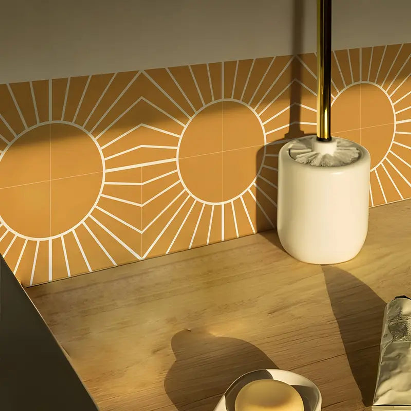 Set Baldosas Adhesivas / Sun 1