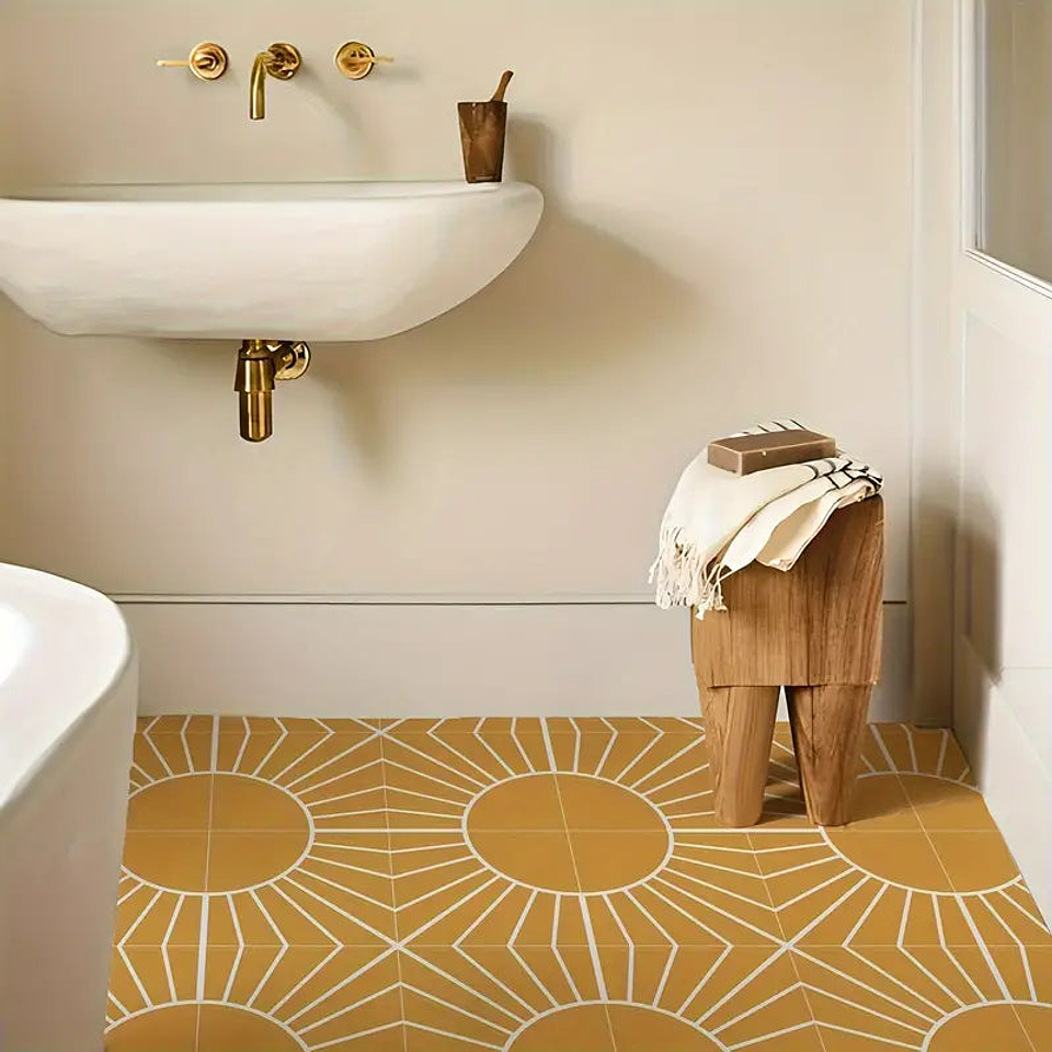 Set Baldosas Adhesivas / Sun 3