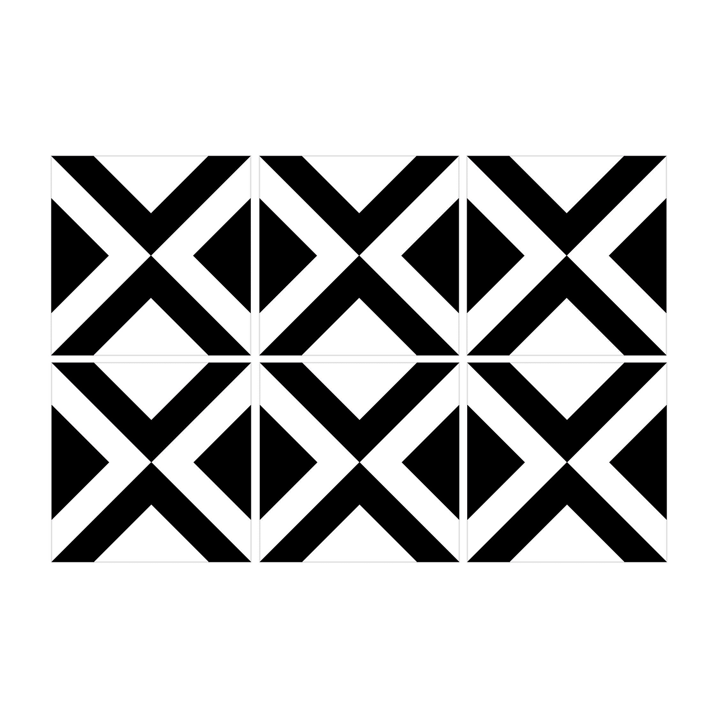 Set Baldosas Adhesivas / Black & White 1