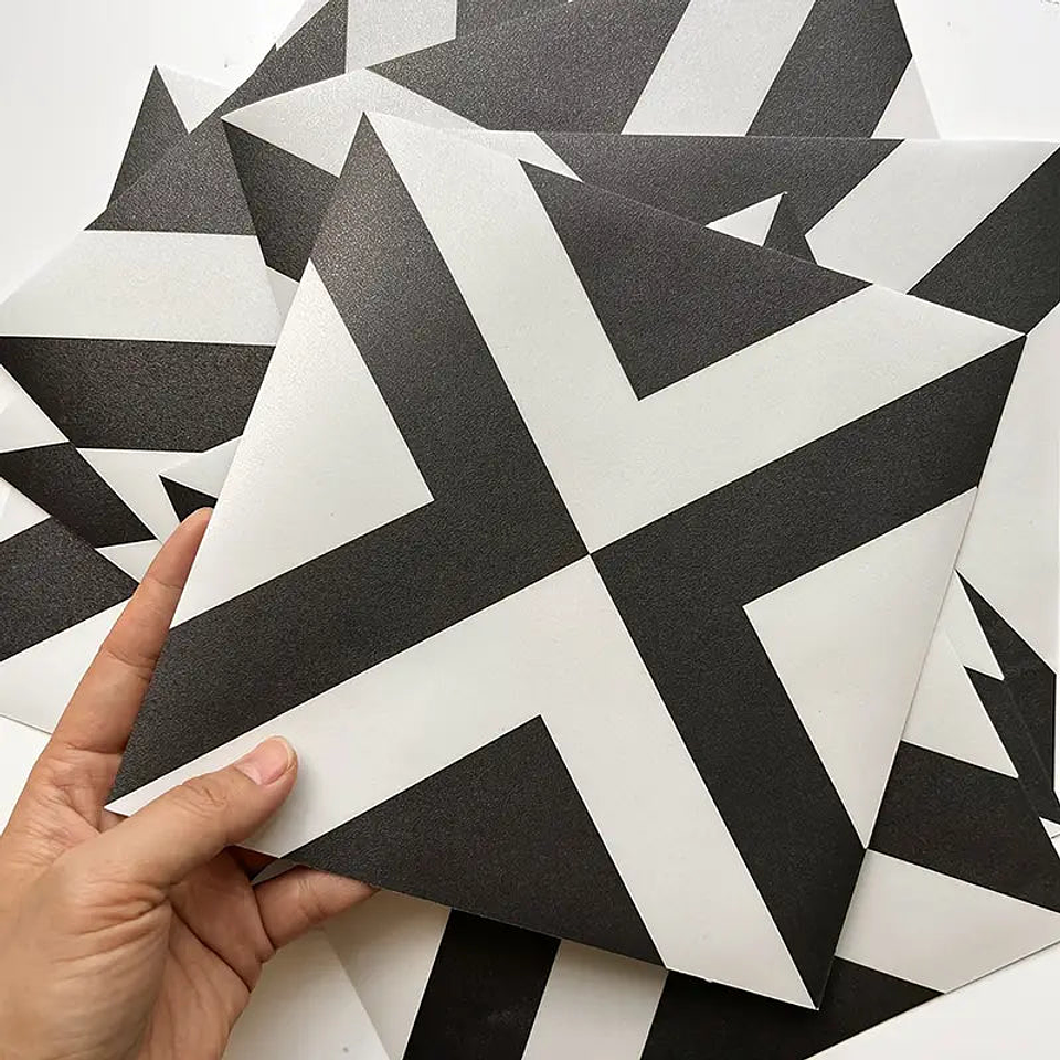 Set Baldosas Adhesivas / Black & White 2