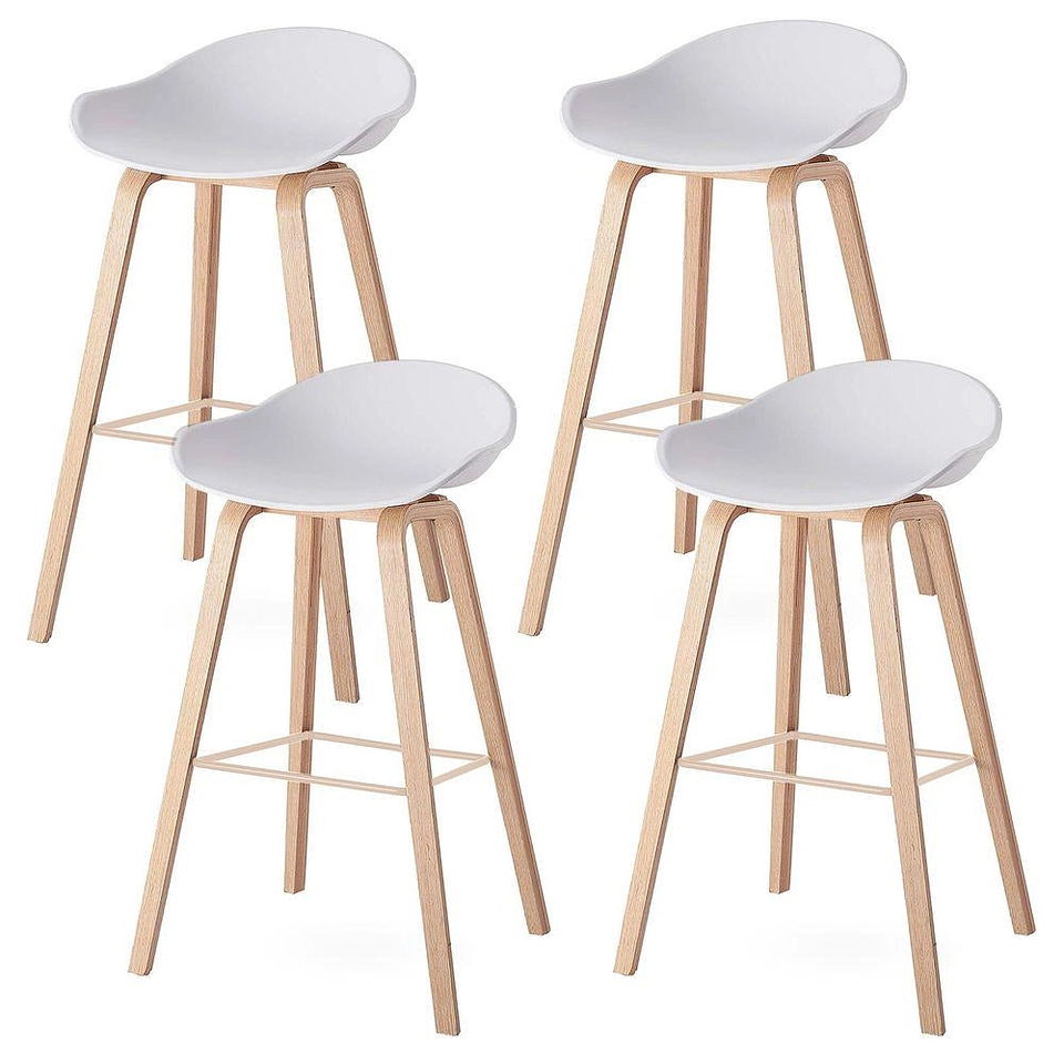 Pack 4 Taburetes Nórdica (Kl) 3
