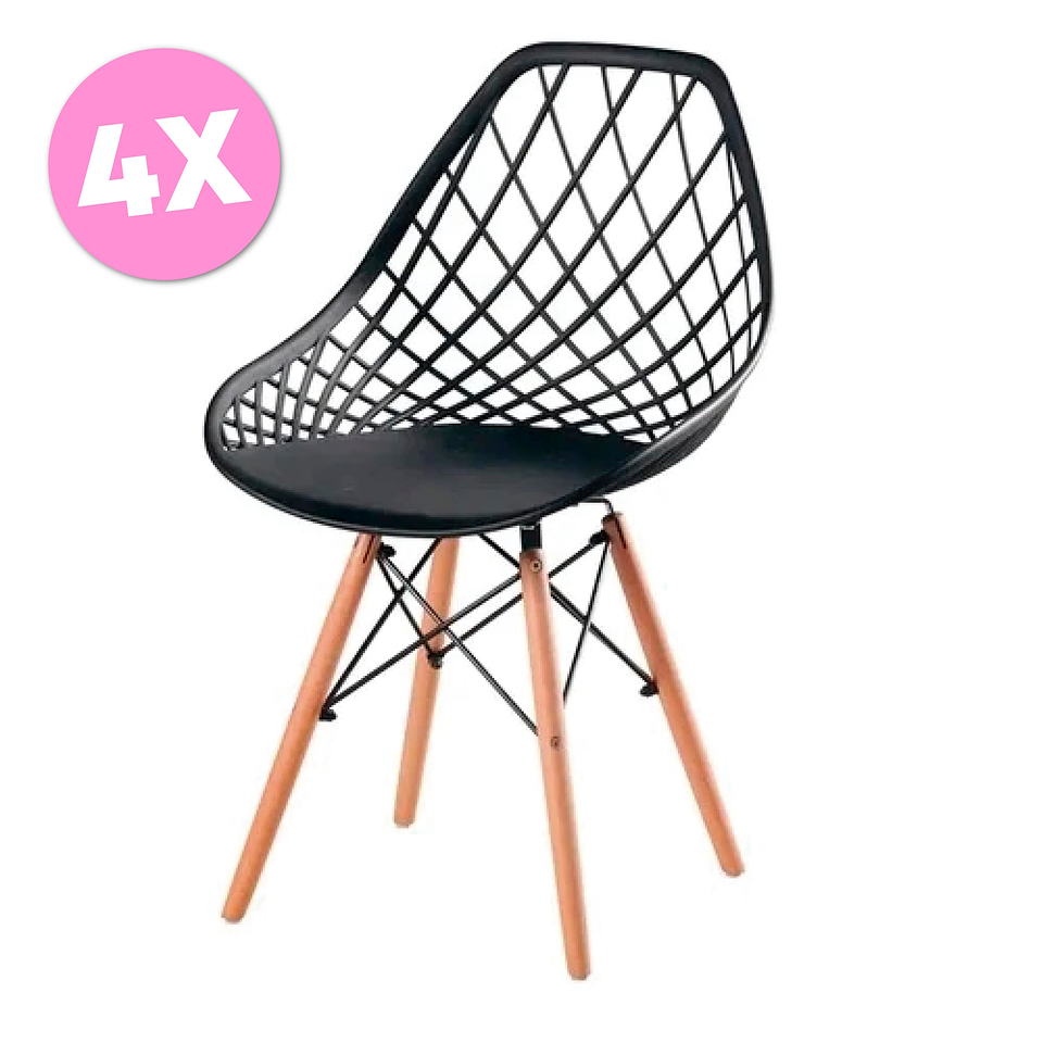 Pack 4 Sillas Eames Mesh (Kl) 1