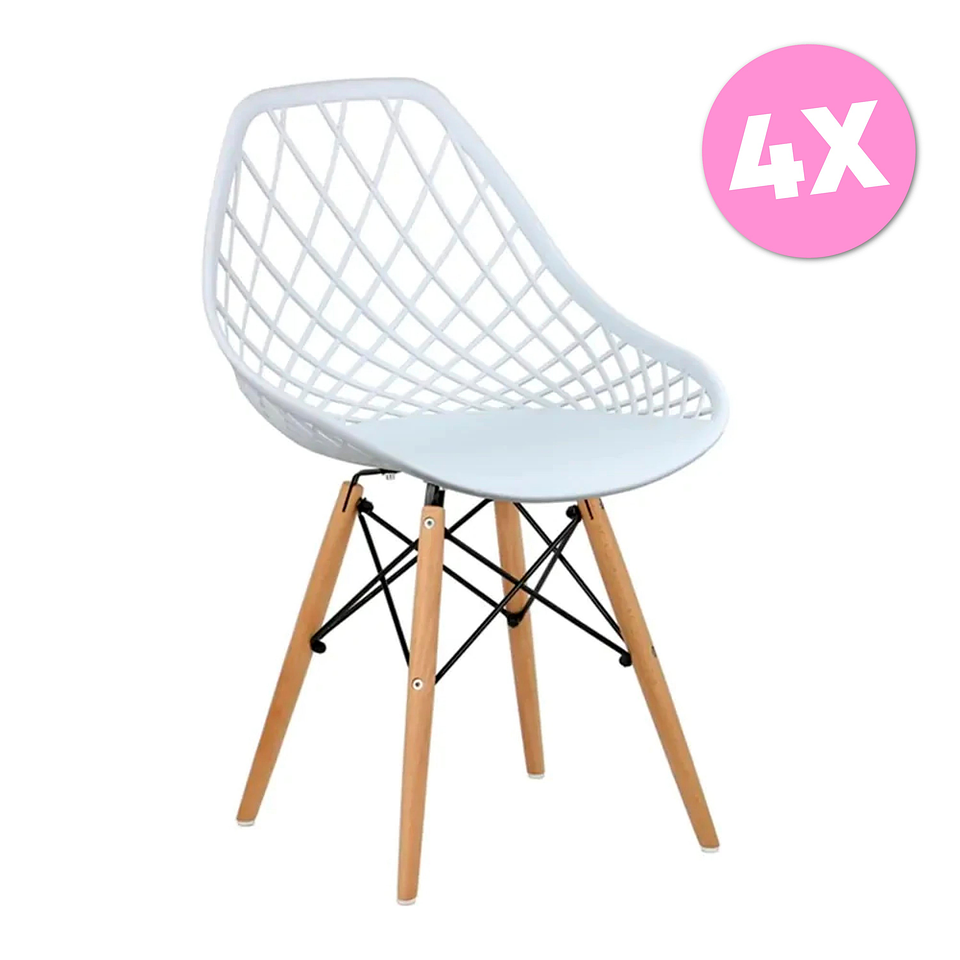Pack 4 Sillas Eames Mesh (Kl) 2