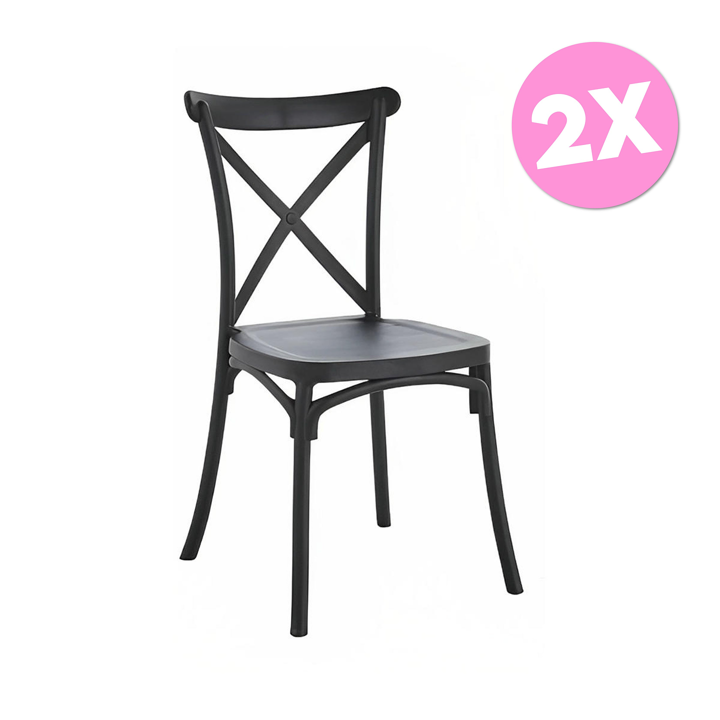 Pack 2 Sillas Crossback (Kl) 1