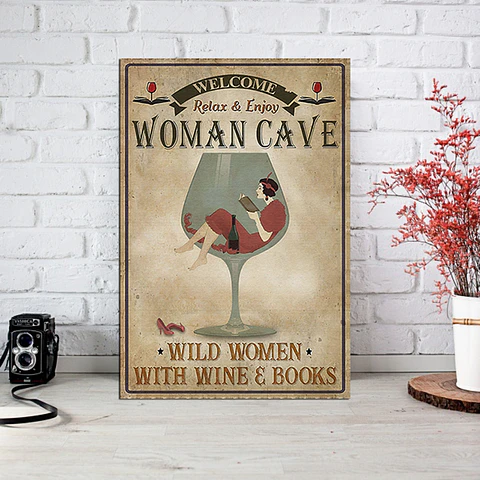 Cuadro Canvas / Woman Cave