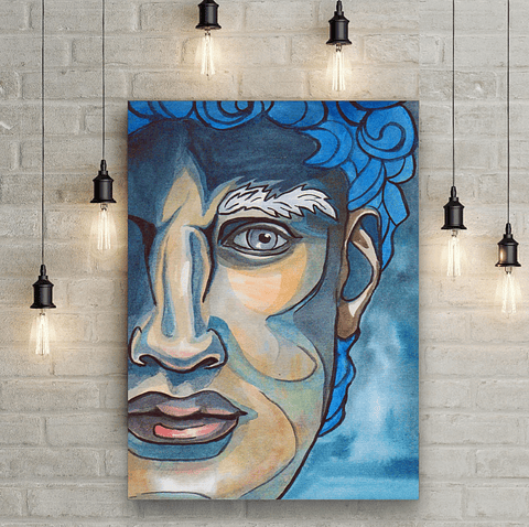 Cuadro Canvas / Blue David