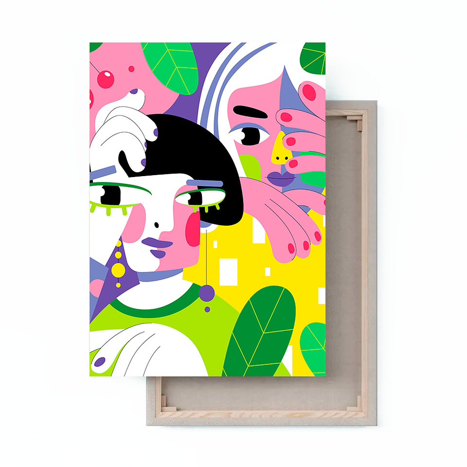 Cuadro Canvas / Color Pop I 1