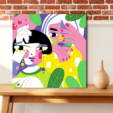 Cuadro Canvas / Color Pop I