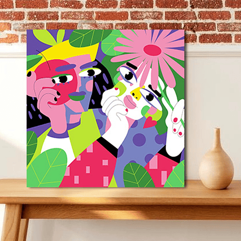 Cuadro Canvas / Color Pop II