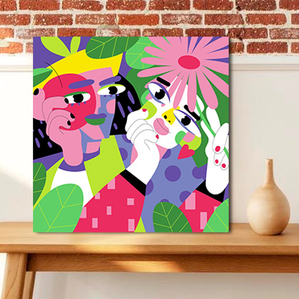 Cuadro Canvas / Color Pop II 2