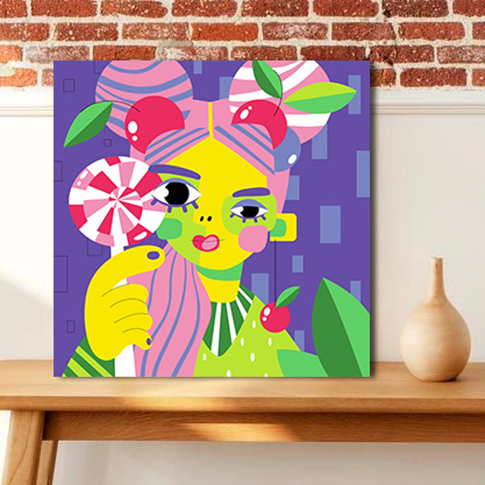 Cuadro Canvas / Color Pop III 2