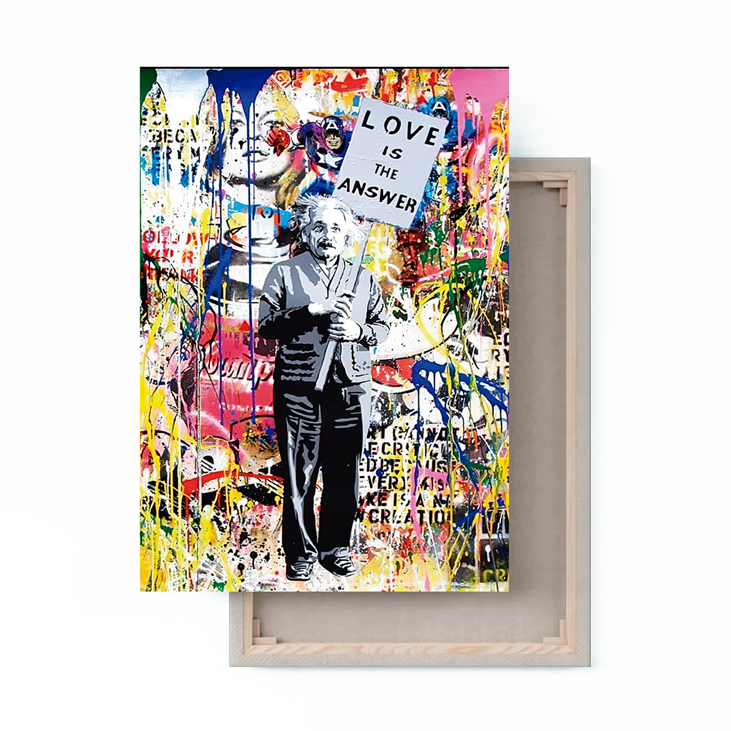 Cuadro Canvas / Einstein 1