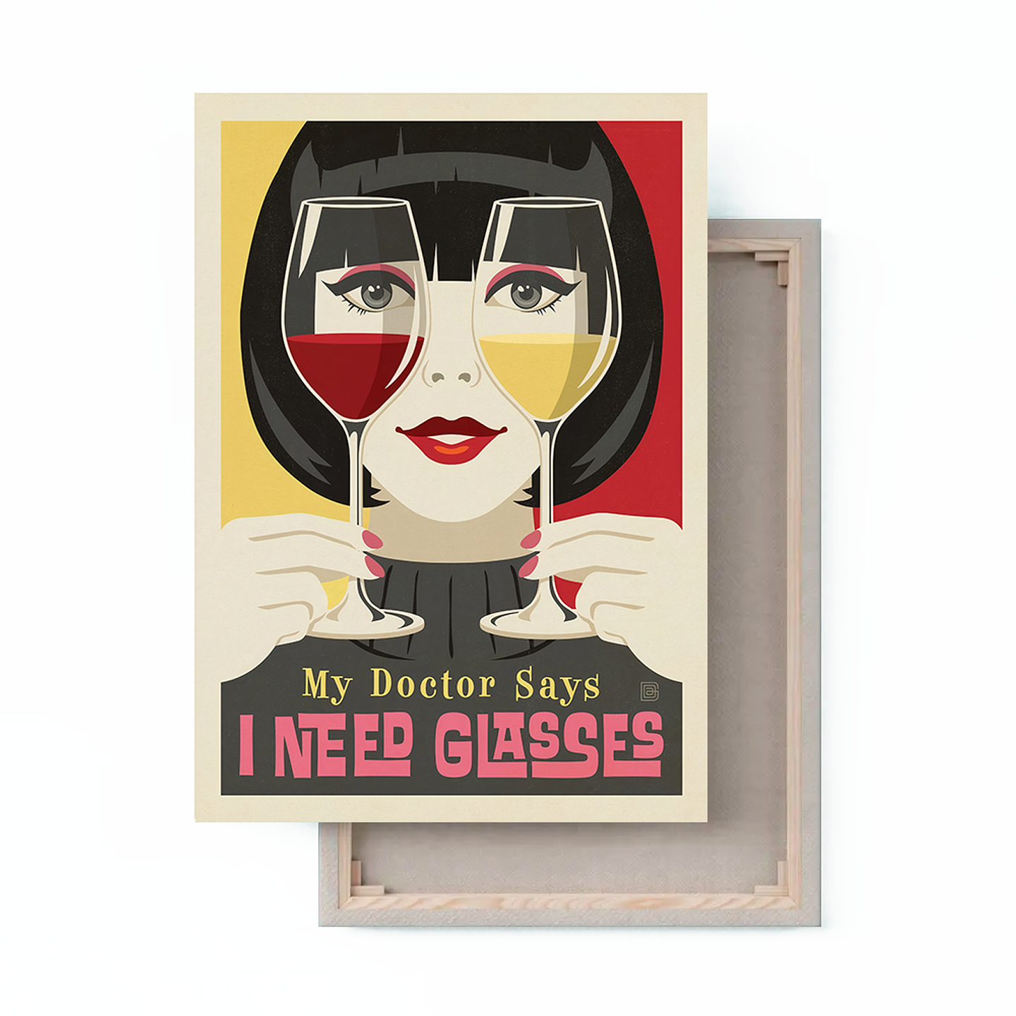 Cuadro Canvas / I Need Glasses 1