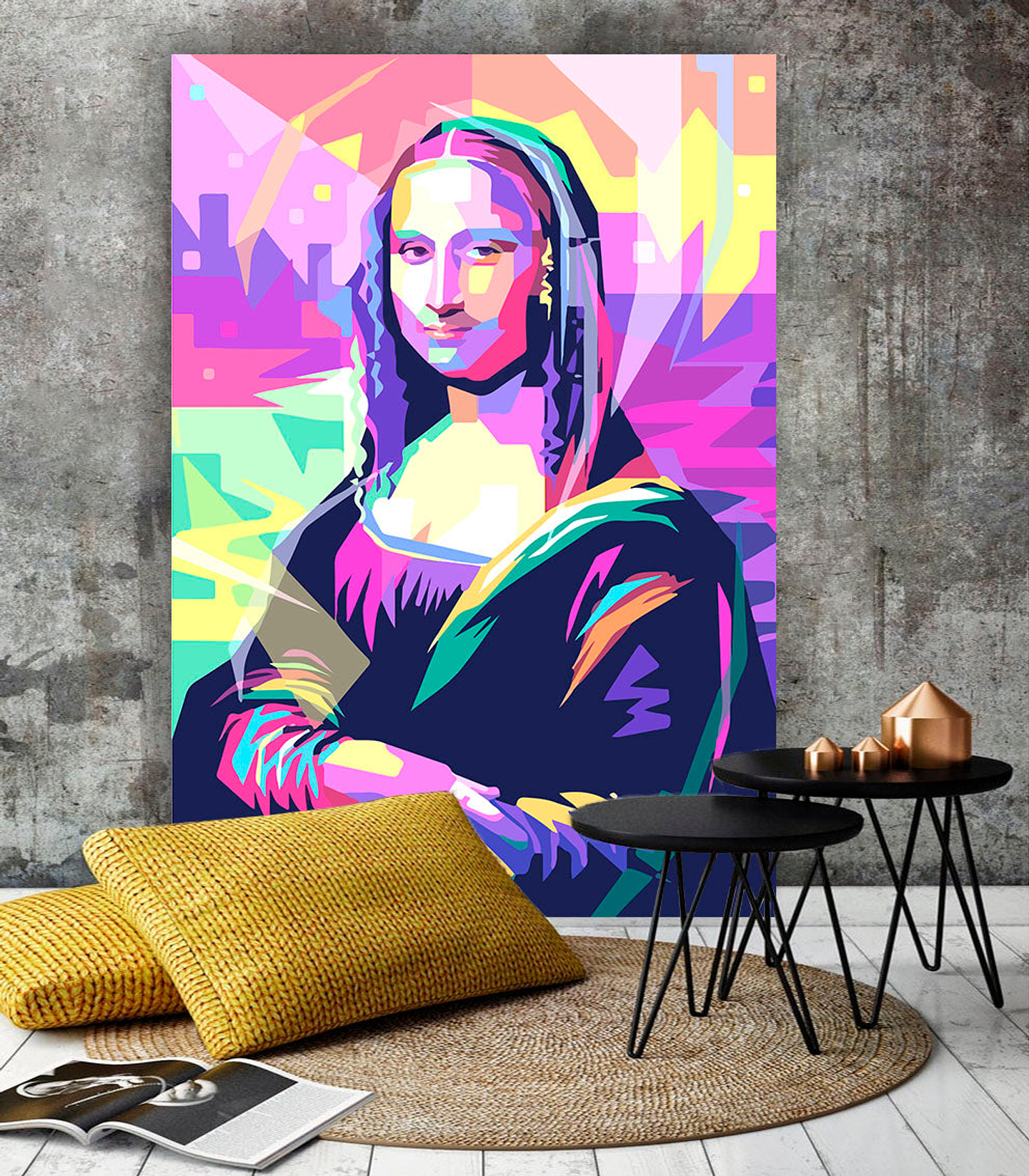 Cuadro Canvas / Mona Lisa Pop Art 2