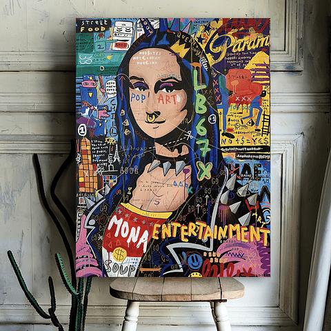 Cuadro Canvas / Mona Street Art