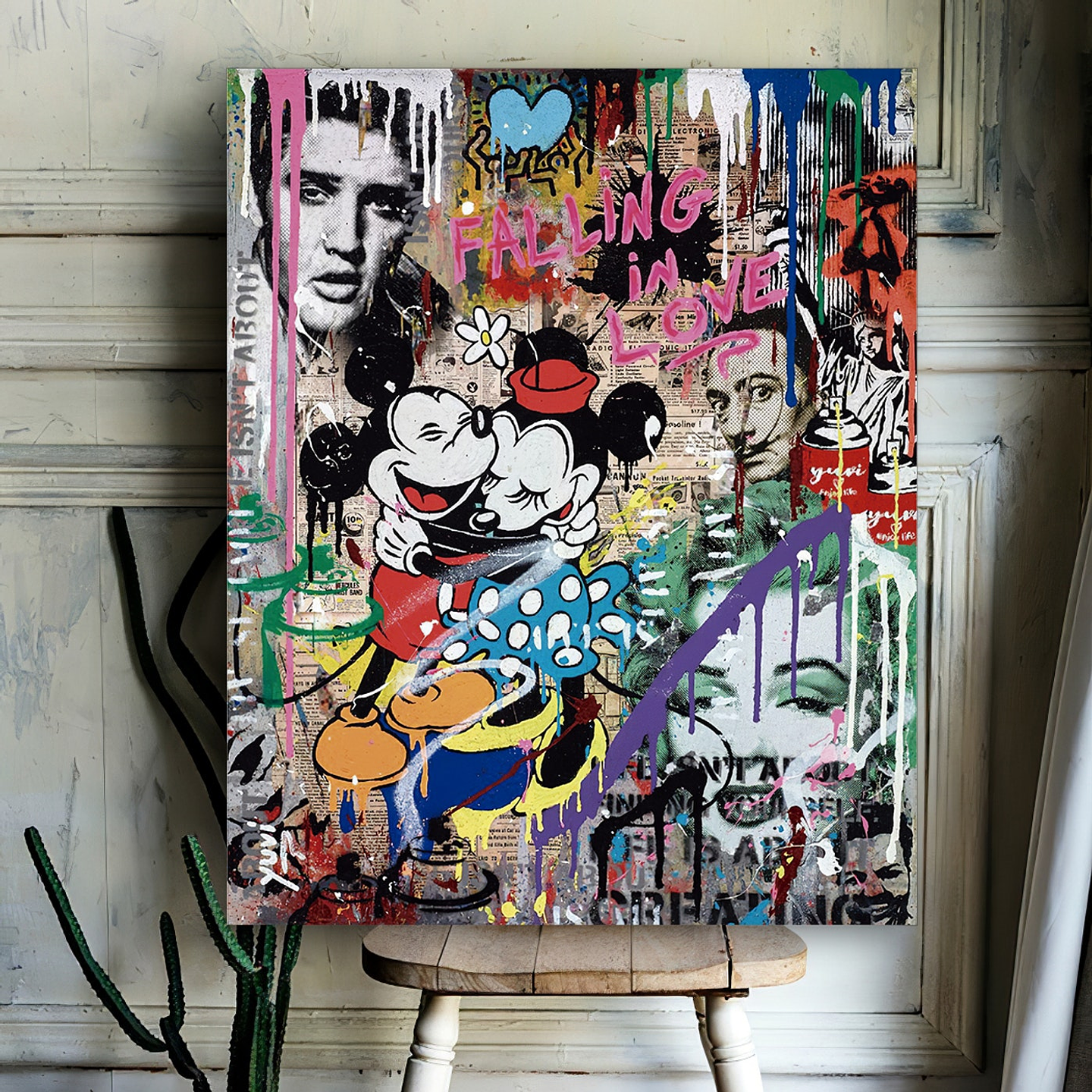 Cuadro Canvas / Mouse Love 2