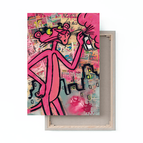 Cuadro Canvas / Pantera Rosa